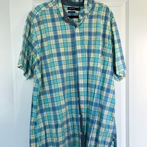 Nautica Men's Multicolor Plaid Button-Down Shirt